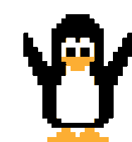 Tux dancing